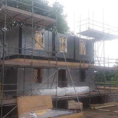 7 timber framed new build dwellings
